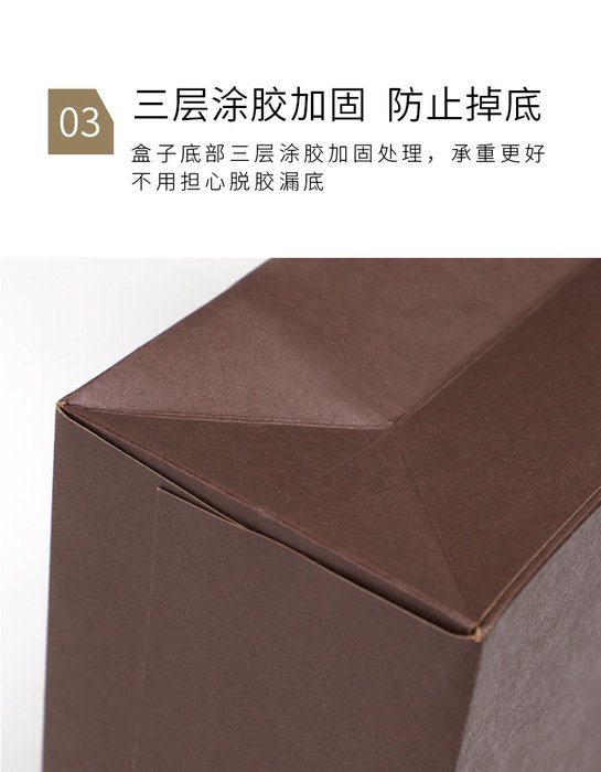 精緻奢華禮品袋 (紅色/咖啡色)