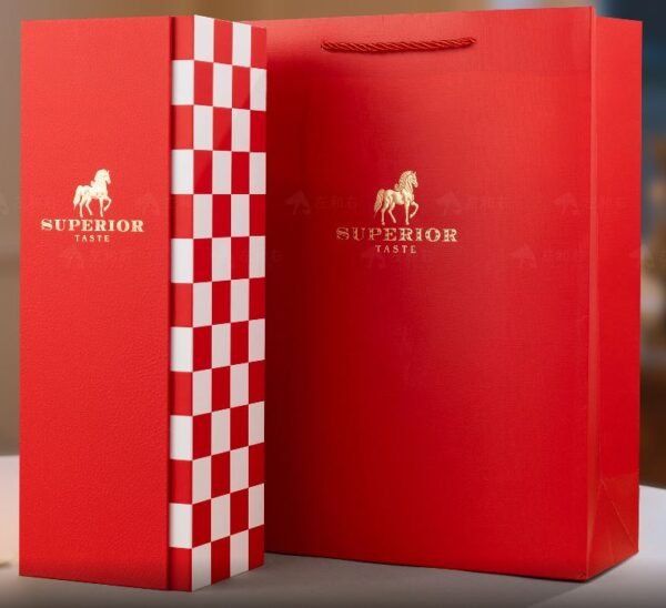 紅色棋盤格  單入禮盒