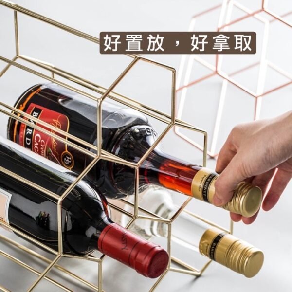 歐美蜂巢酒架
