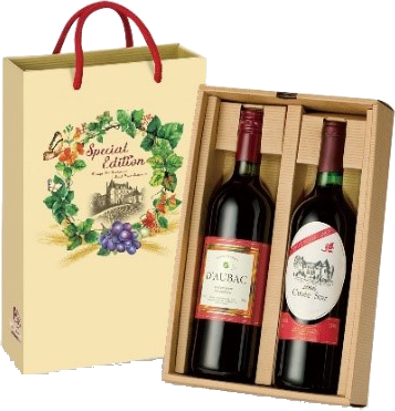 米色花圈 雙入禮盒